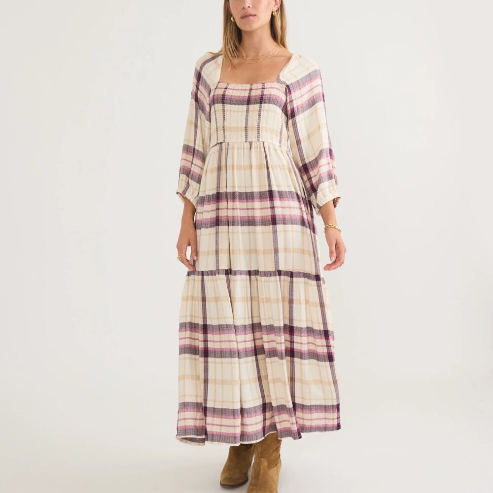 NWT Marine Layer Women's Ivy Smocked Dress Large L